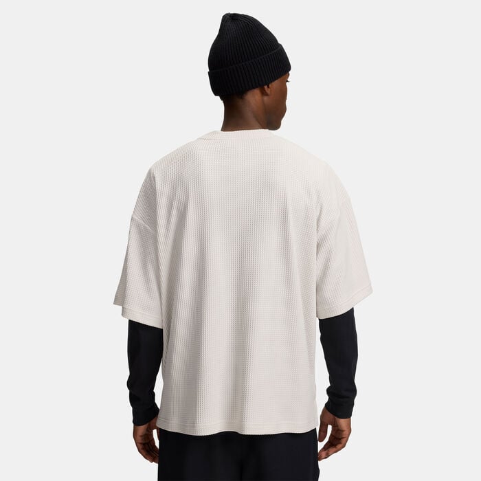 Under Armour Men's Rival Waffle T-Shirt White Under Armour Men's Rival Waffle T-Shirt White image number 1