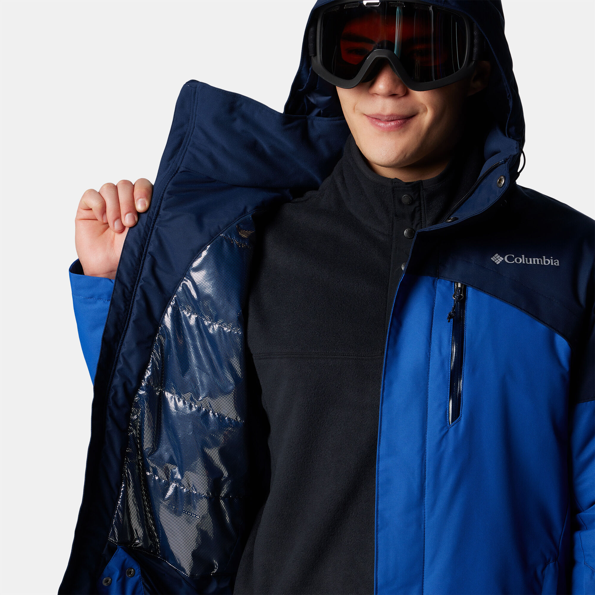 Men s Last Tracks II Ski Jacket Blue Columbia in KSA SSS