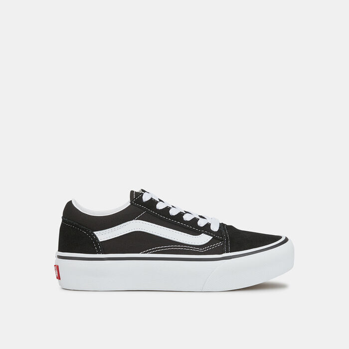 Vans Kids' Old Skool Platform Shoe Black image number 0