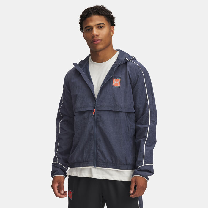 Under Armour Men's Run 96 Hoodie Grey Under Armour Men's Run 96 Hoodie Grey image number 0