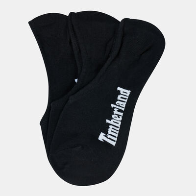 Timberland Women's 3PP Core Low Liner Socks (3 Pack) Black