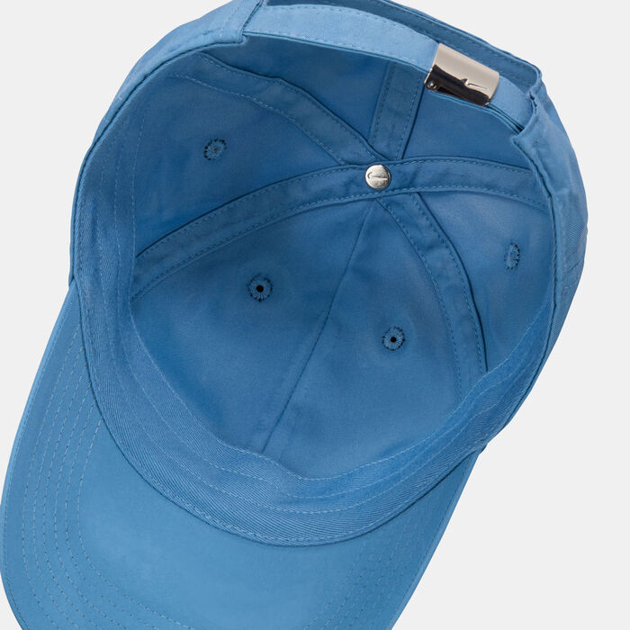 Nike Kids' Dri-FIT Club Unstructured Swoosh Cap Blue Nike Kids' Dri-FIT Club Unstructured Swoosh Cap Blue image number 3