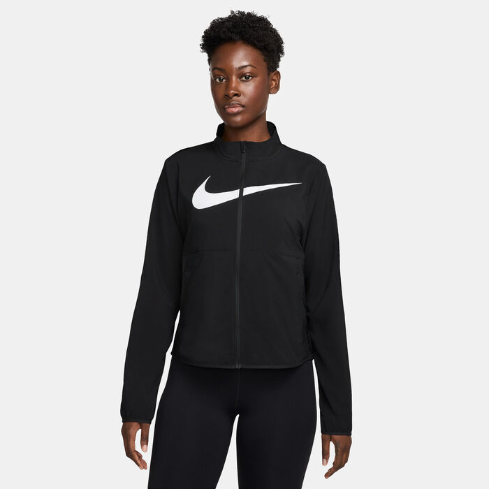 Nike Women's Tempo Dri-FIT Running Jacket Black image number 0