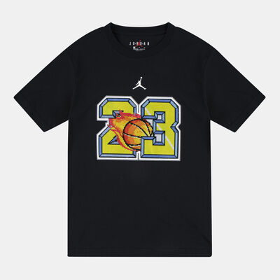 Jordan Kids' Air 23 Flame T-Shirt Black