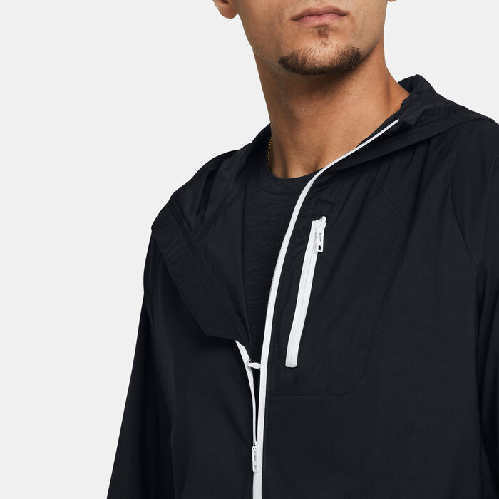 Under Armour Men's Launch Running Jacket Black image number 2