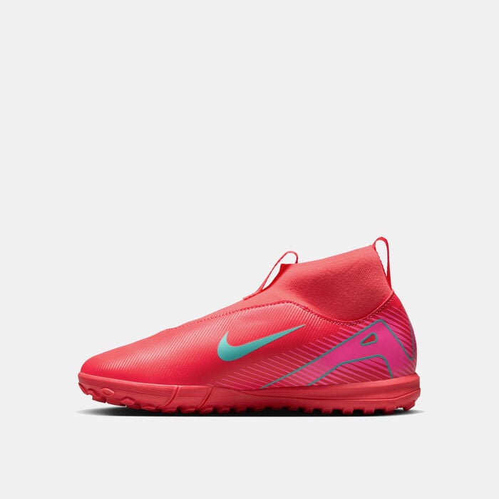 Nike Kids' Mercurial Superfly 10 Academy Turf Ground Football Shoes Red Nike Kids' Mercurial Superfly 10 Academy Turf Ground Football Shoes Red image number 2