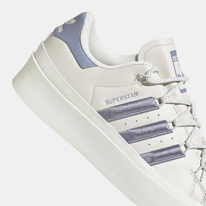 adidas Originals Women's Superstar Bonega Shoe Ivory image number 5