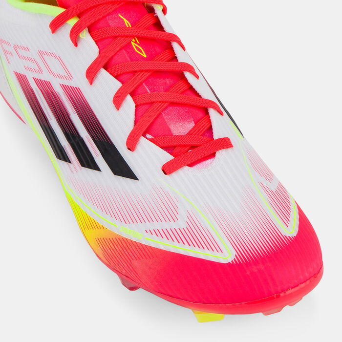 adidas Men's F50 League Firm/Multi-Ground Football Shoes Black image number 4