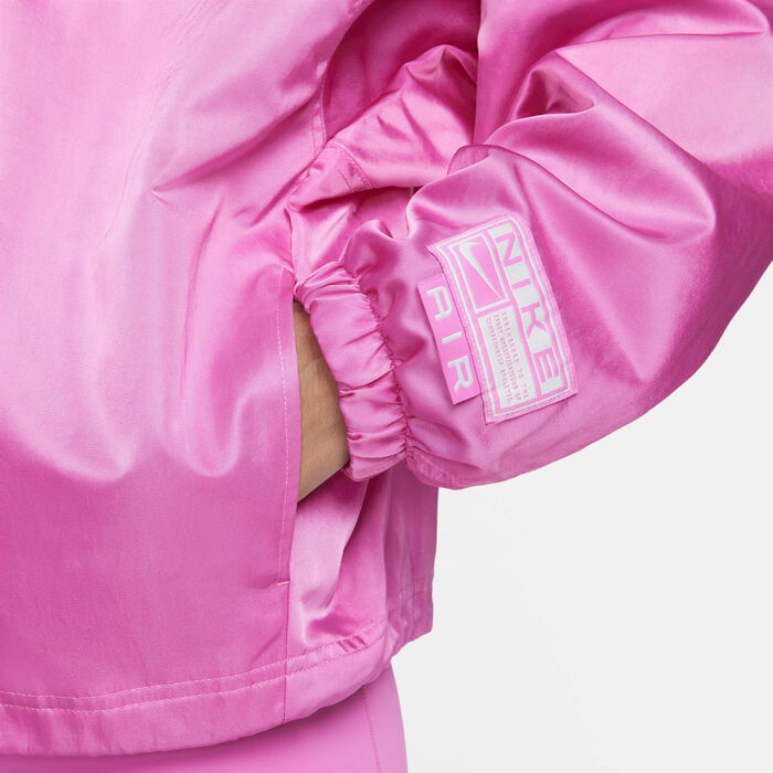 Nike Women's Air Oversized Bomber Jacket Pink Nike Women's Air Oversized Bomber Jacket Pink image number 4