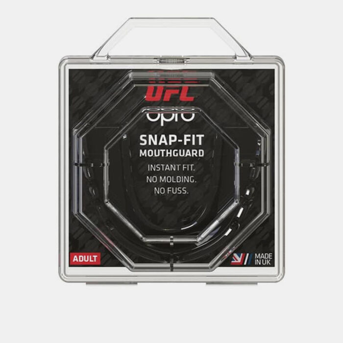 OPRO UFC Snap Fit MMA Mouth Guard Black OPRO UFC Snap Fit MMA Mouth Guard Black image number 1