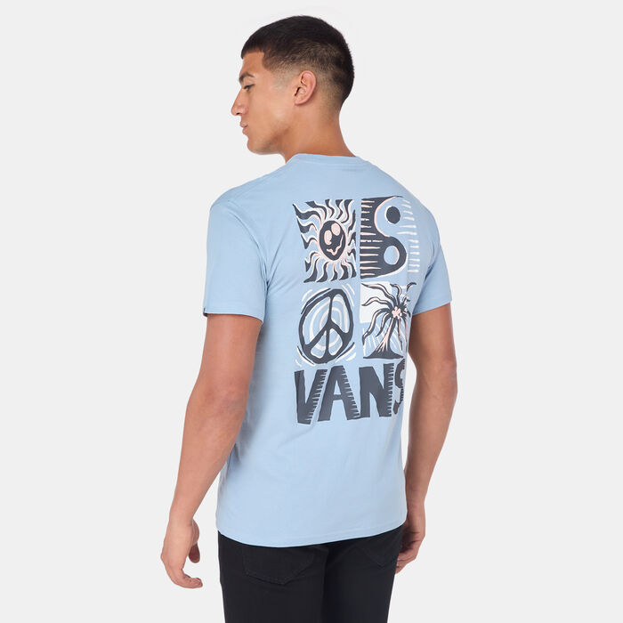 Vans Men's Sunbaked T-Shirt Blue image number 1