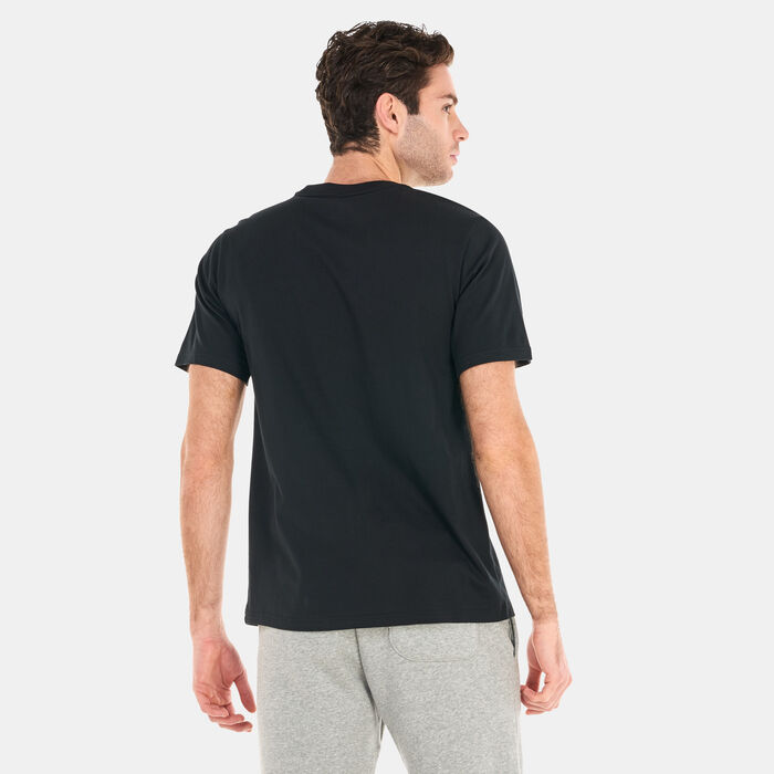 Converse Men's Chevron Clouds Graphic T-Shirt Black Converse Men's Chevron Clouds Graphic T-Shirt Black image number 1
