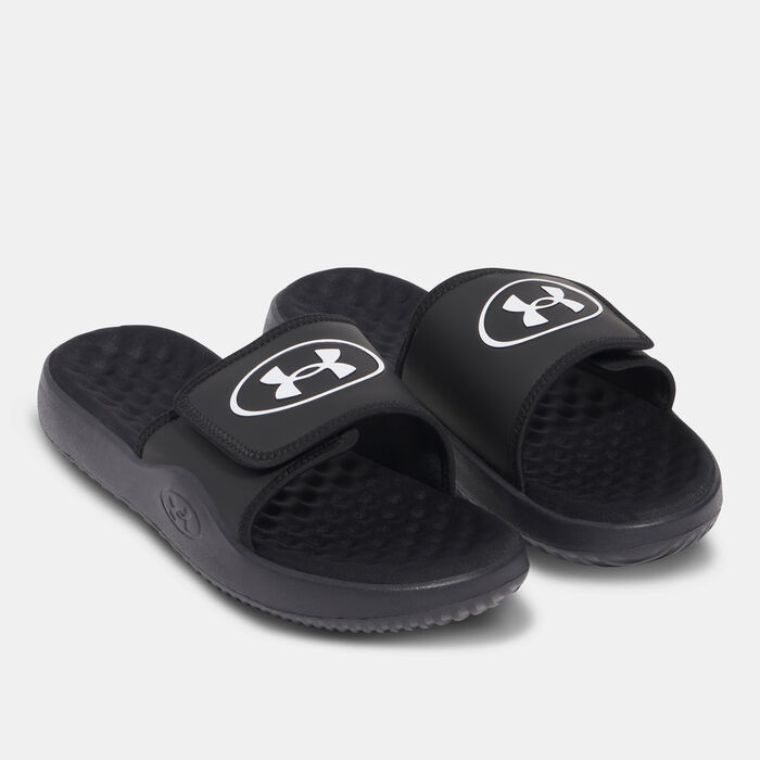 Under Armour Men's Ignite Pro 8 Slides Black image number 1