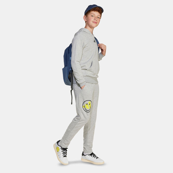 adidas Kids' Smileyworld Hoodie Grey adidas Kids' Smileyworld Hoodie Grey image number 2