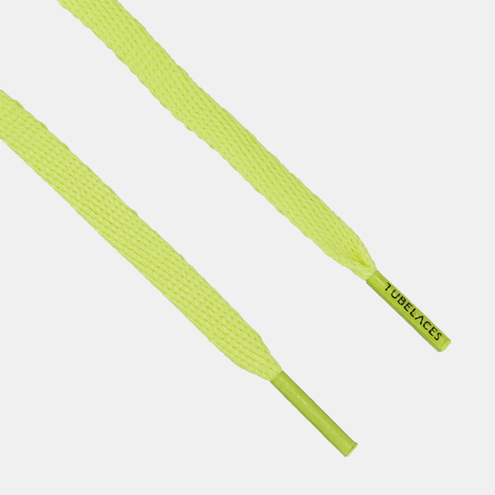 TUBELACES Flat Shoelaces yellow TUBELACES Flat Shoelaces yellow image number 1