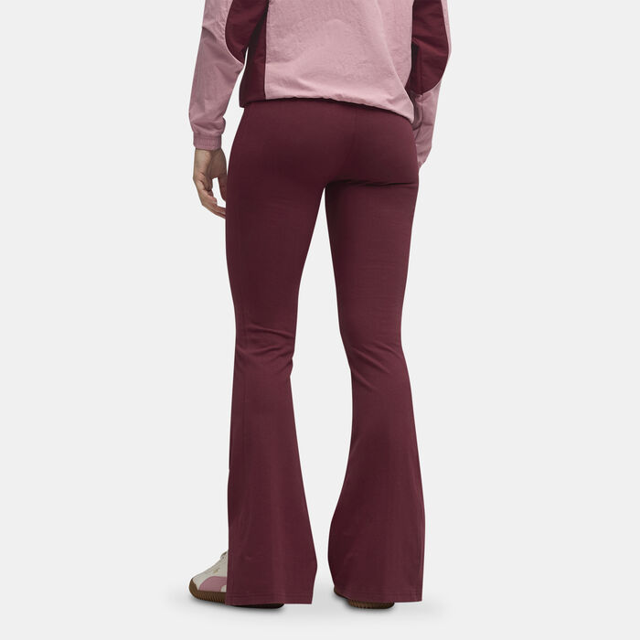 PUMA Women's HER Flared Leggings Red image number 1