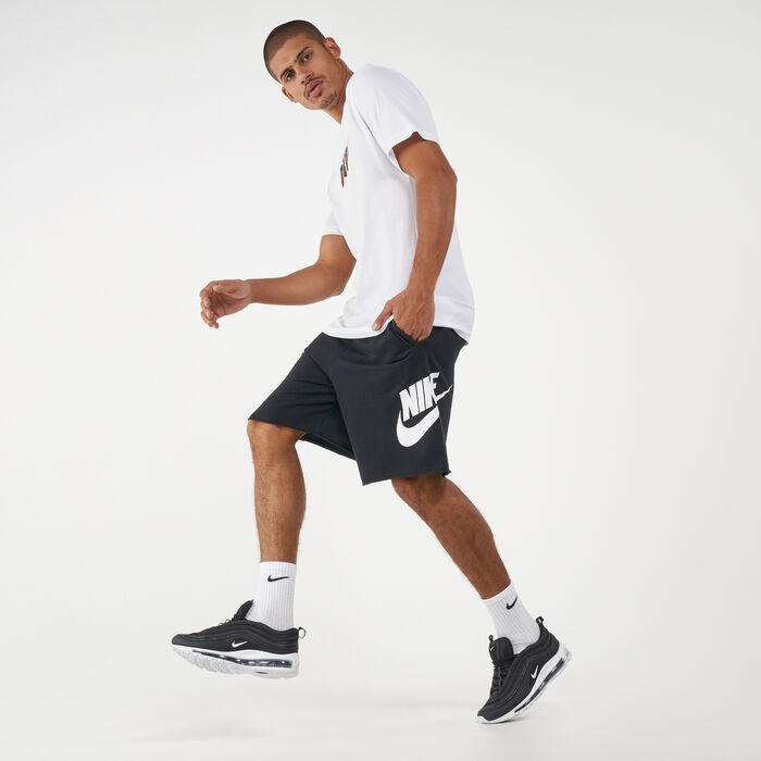 Nike Men's Sportswear Alumni Shorts White image number 2