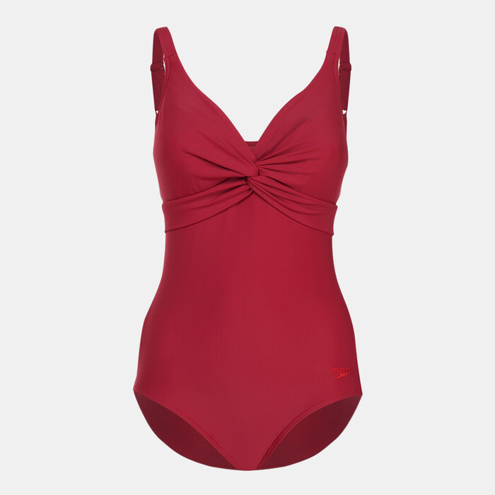 Speedo Women's Brigitte Swimsuit Red Speedo Women's Brigitte Swimsuit Red image number 0