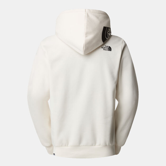 The North Face Men's Logo Hoodie White The North Face Men's Logo Hoodie White image number 1