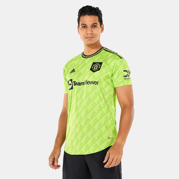 adidas Men's Manchester United Third Official Jersey - 2022/23 Multi-Color adidas Men's Manchester United Third Official Jersey - 2022/23 Multi-Color image number 0
