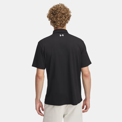 Under Armour Men's Tee To Green Golf Polo Shirt Black Under Armour Men's Tee To Green Golf Polo Shirt Black