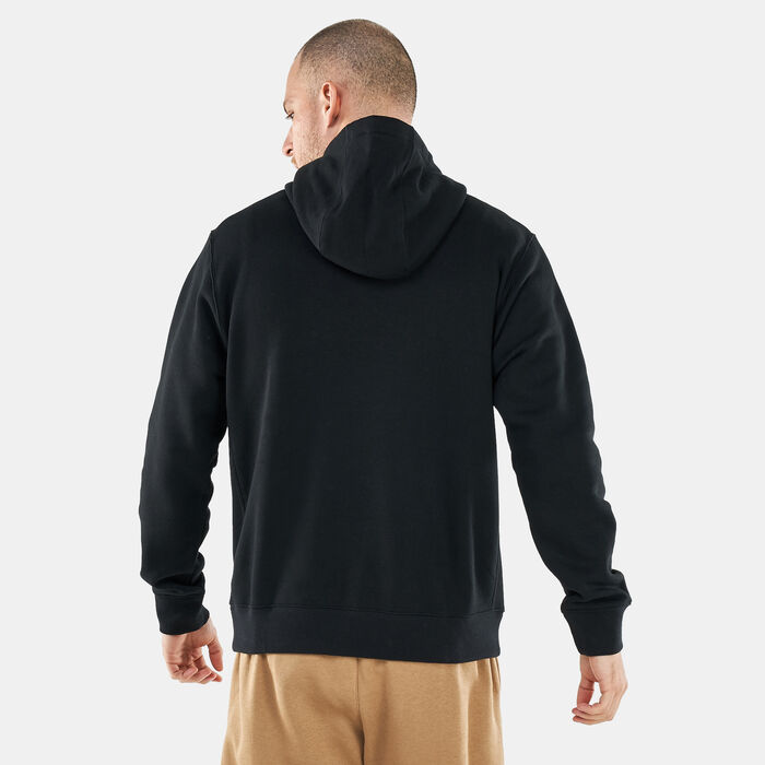 Nike Men's Sportswear Club Hoodie Black Nike Men's Sportswear Club Hoodie Black image number 1