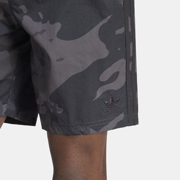 adidas Men's Camo Printed Swimming Shorts Multi-Color adidas Men's Camo Printed Swimming Shorts Multi-Color image number 4