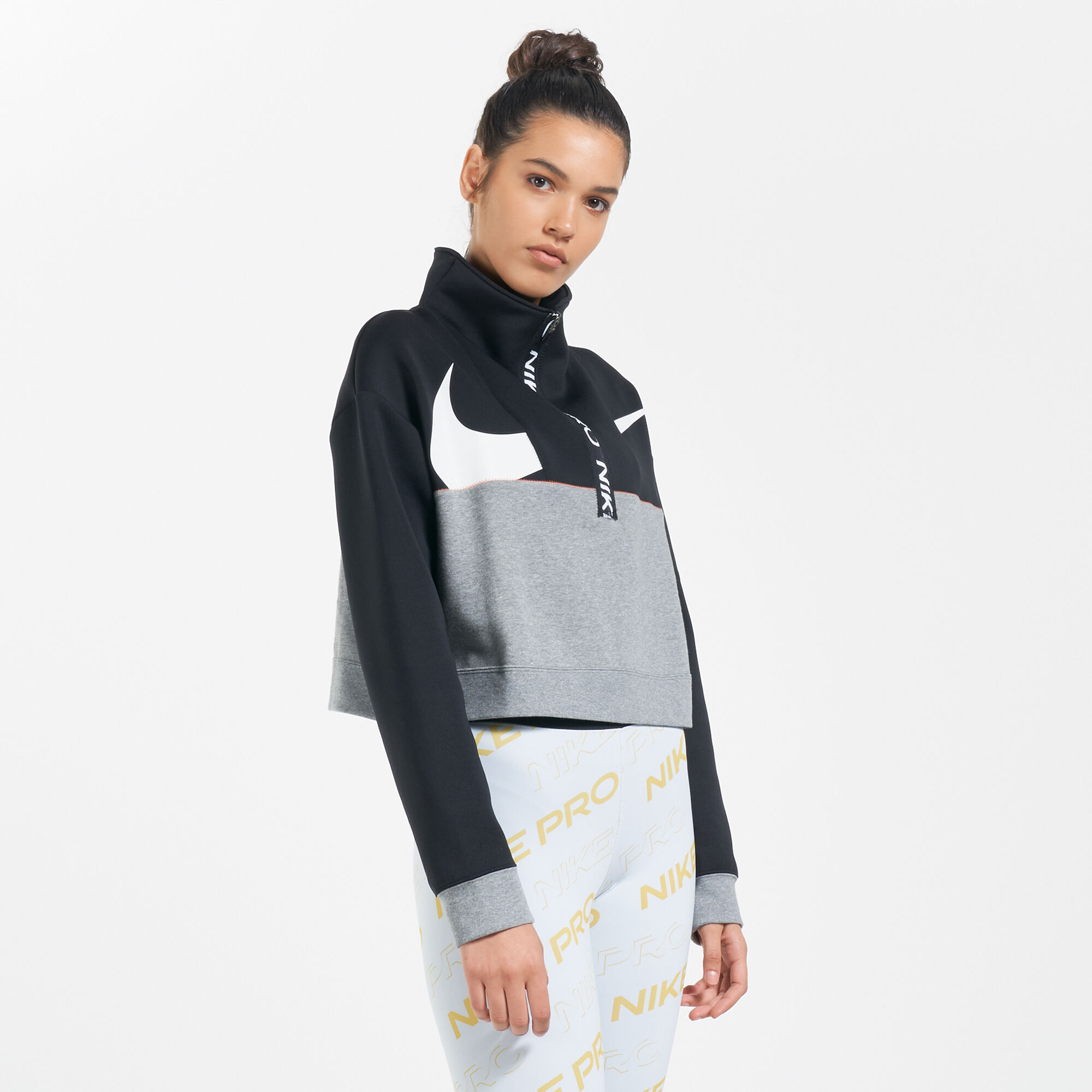 Nike Women s Dri FIT Get Fit Icon Clash Long Sleeve T Shirt