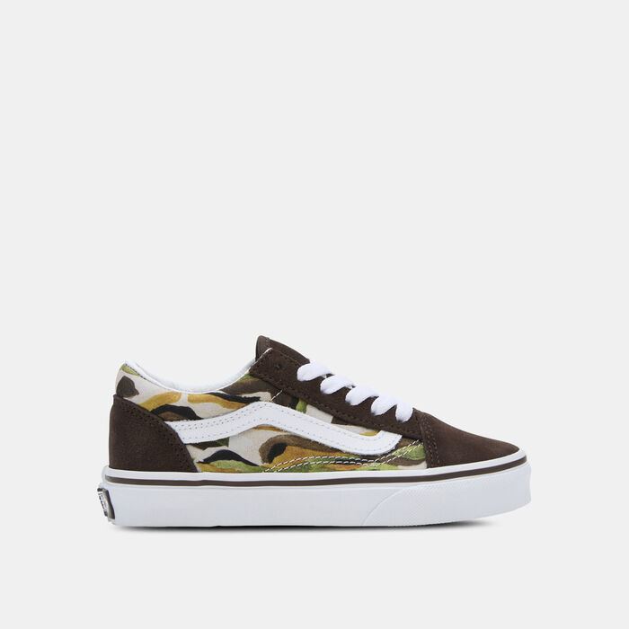 Vans Kids' Old Skool Shoes Green Vans Kids' Old Skool Shoes Green image number 0