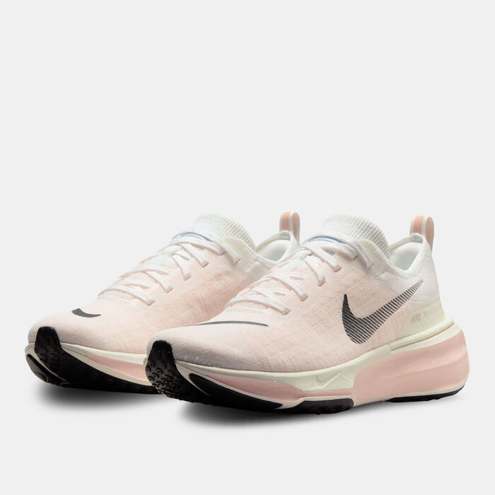 Nike Women's ZoomX Invincible 3 Road Running Shoes Peach image number 1