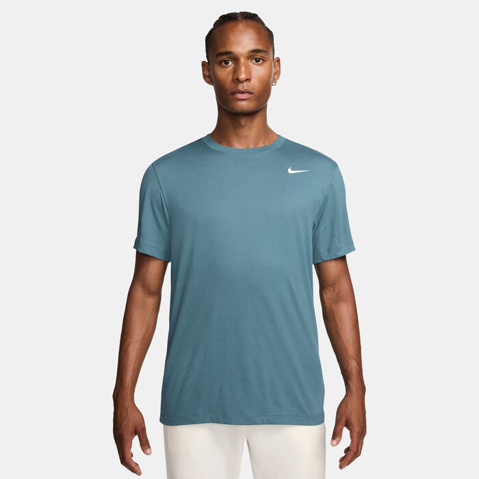 Nike Men's Dri-FIT Training T-Shirt Green Nike Men's Dri-FIT Training T-Shirt Green image number 0