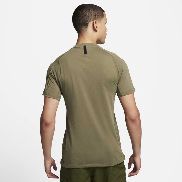 Nike Men's Dri-FIT Flex Rep Training Top Green Nike Men's Dri-FIT Flex Rep Training Top Green image number 1