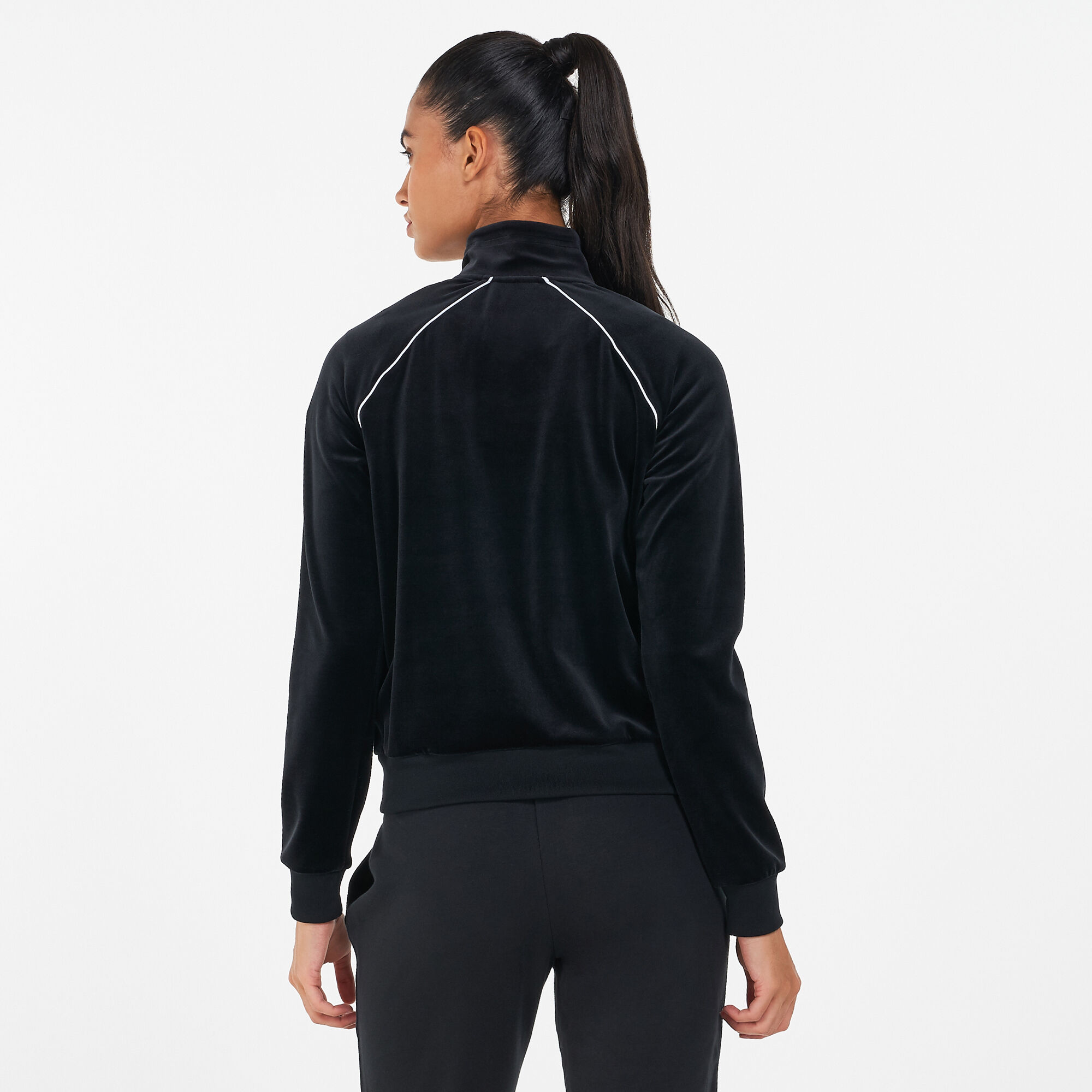 Nike sportswear top velour track jacket