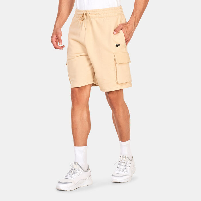 Men's Beige Cargo Shorts