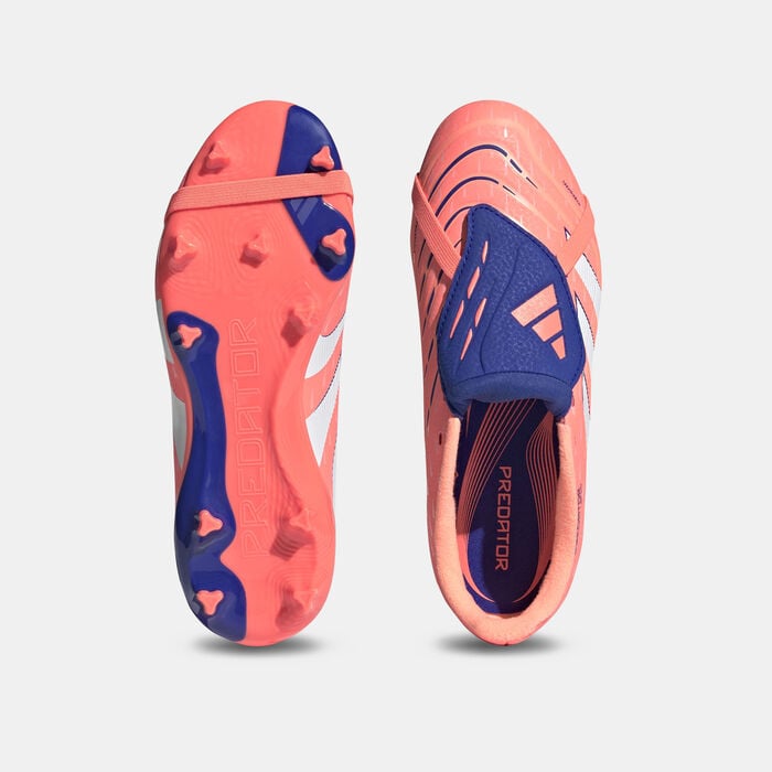 adidas Kids' Predator League Fold-Over Tongue Firm/Multi-Ground Football Shoes Orange adidas Kids' Predator League Fold-Over Tongue Firm/Multi-Ground Football Shoes Orange image number 6