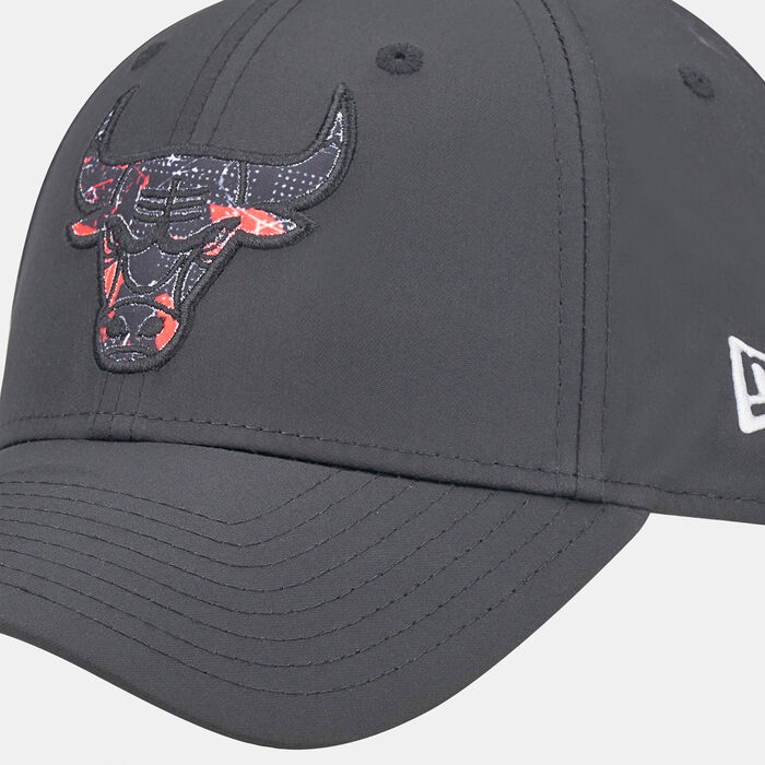 New Era Men's Chicago Bulls Print Infill 9FORTY Cap Black New Era Men's Chicago Bulls Print Infill 9FORTY Cap Black image number 2