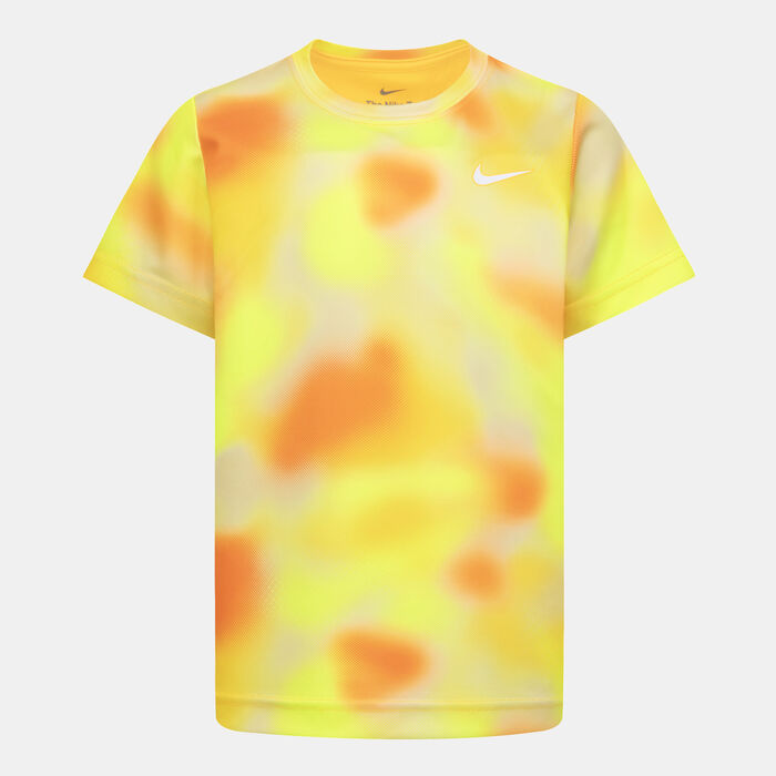 Nike Kids' Dri-FIT Hazy Days T-Shirt Orange Nike Kids' Dri-FIT Hazy Days T-Shirt Orange image number 0
