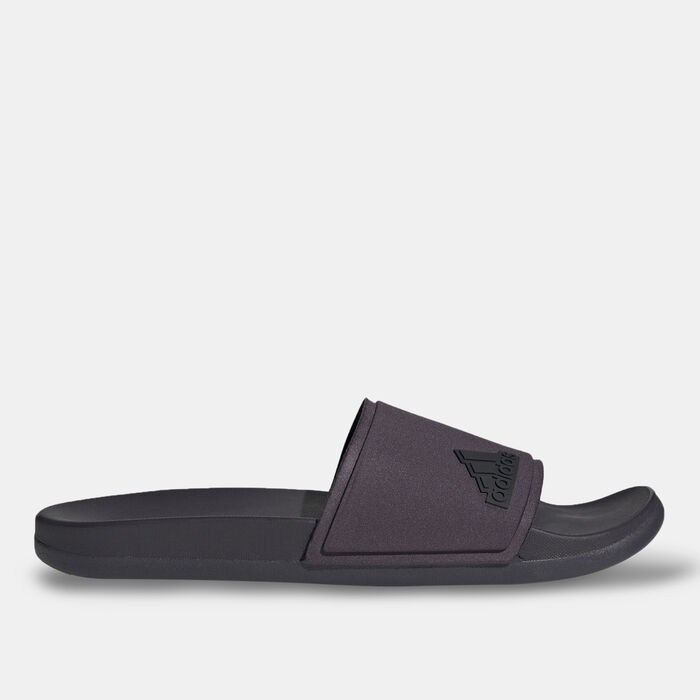 adidas Men's Adilette Comfort Slides Black adidas Men's Adilette Comfort Slides Black image number 1