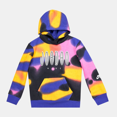 Jordan Kids' MJ MVP Printed Fleece Hoodie (Younger Kids) Purple Jordan Kids' MJ MVP Printed Fleece Hoodie (Younger Kids) Purple