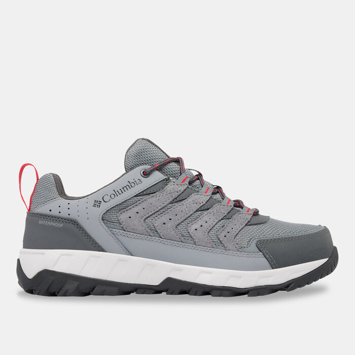 Columbia Men's Strata Trail Low Waterproof Boots Grey Columbia Men's Strata Trail Low Waterproof Boots Grey image number 0