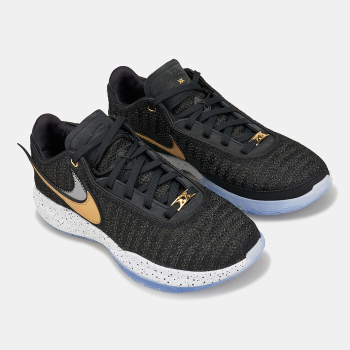 Nike Men's LeBron XX Shoe Black image number 2