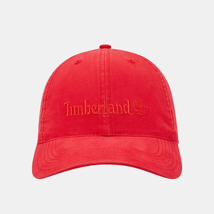 Timberland Men's Cotton Canvas Cap Red Timberland Men's Cotton Canvas Cap Red image number 0