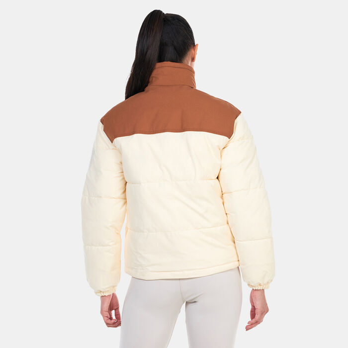 Timberland Women's Non-Down Puffer Jacket White Timberland Women's Non-Down Puffer Jacket White image number 1