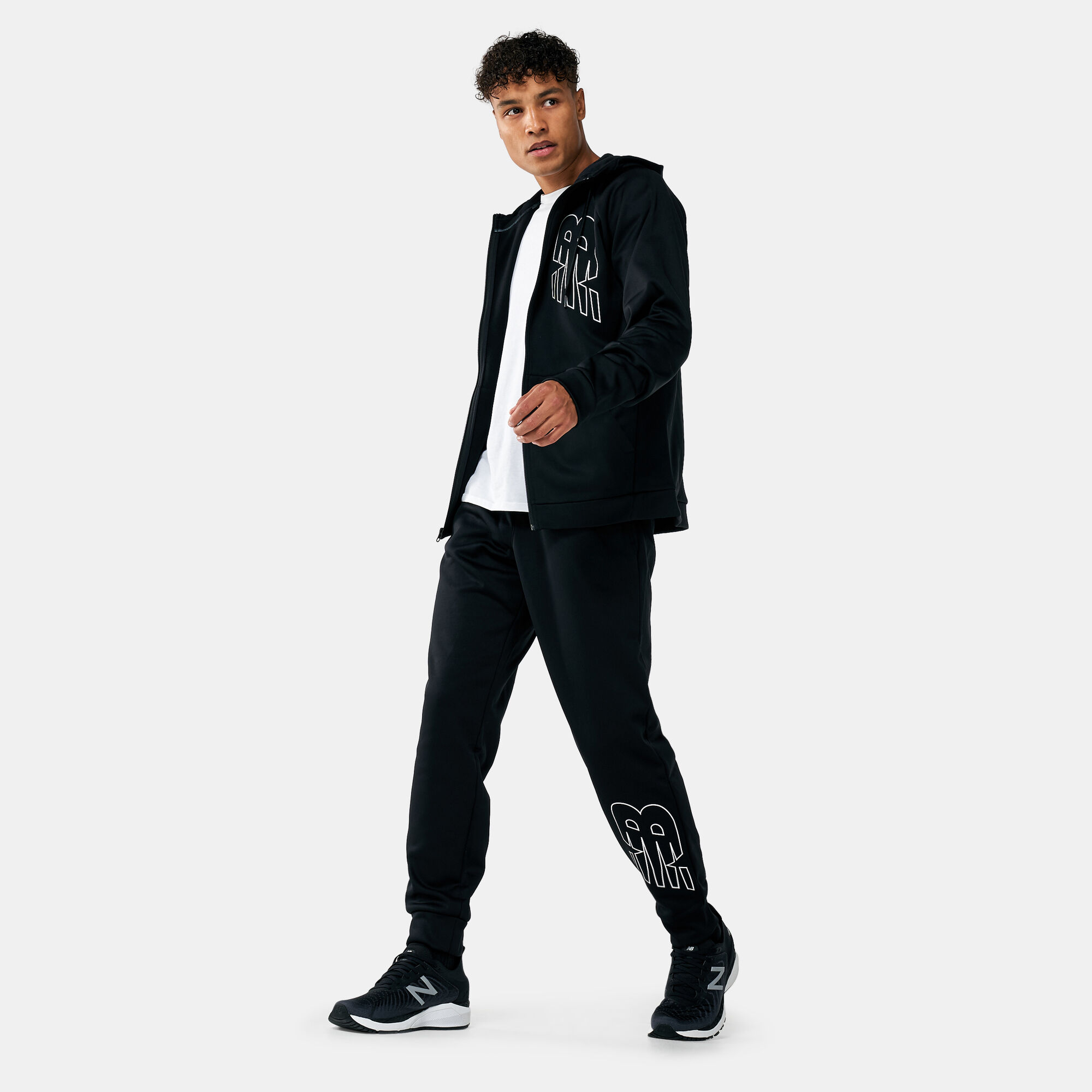 Buy New Balance Men s Tenacity Fleece Pants Black in KSA SSS