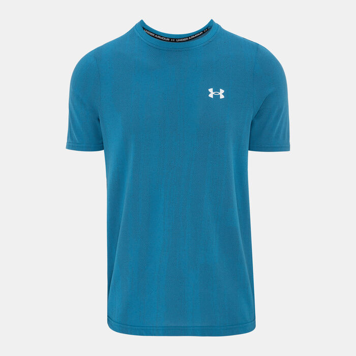 Under Armour Men's Vanish Seamless Novelty T-Shirt Blue Under Armour Men's Vanish Seamless Novelty T-Shirt Blue image number 0