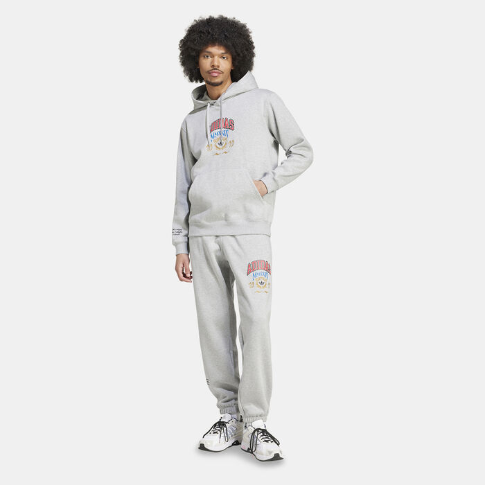 adidas Originals Men's VRCT 1 Hoodie Black adidas Originals Men's VRCT 1 Hoodie Black image number 2