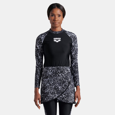 Arena Women's Modesty Swimming Skirt Black