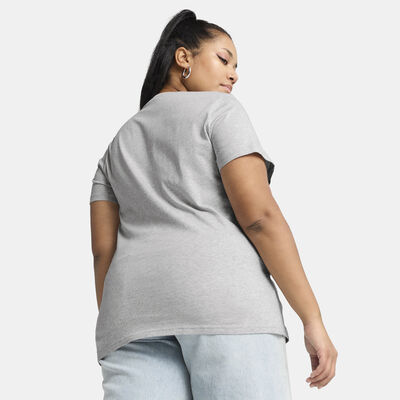 PUMA Women's Essentials No.1 Logo T-Shirt Clear