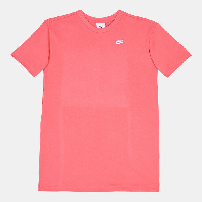 Nike Kids' Sportswear T-Shirt Dress Pink image number 0