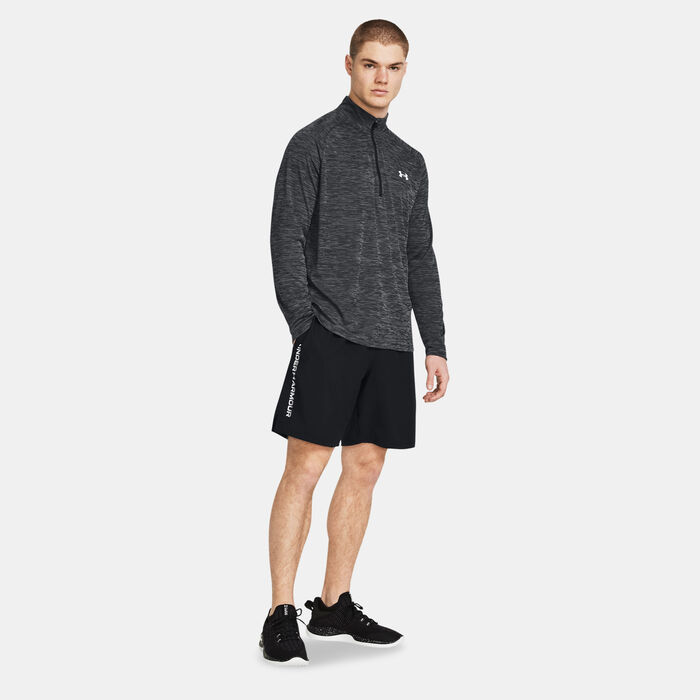 Under Armour Men's Tech Woven Wordmark Training Shorts Black Under Armour Men's Tech Woven Wordmark Training Shorts Black image number 2